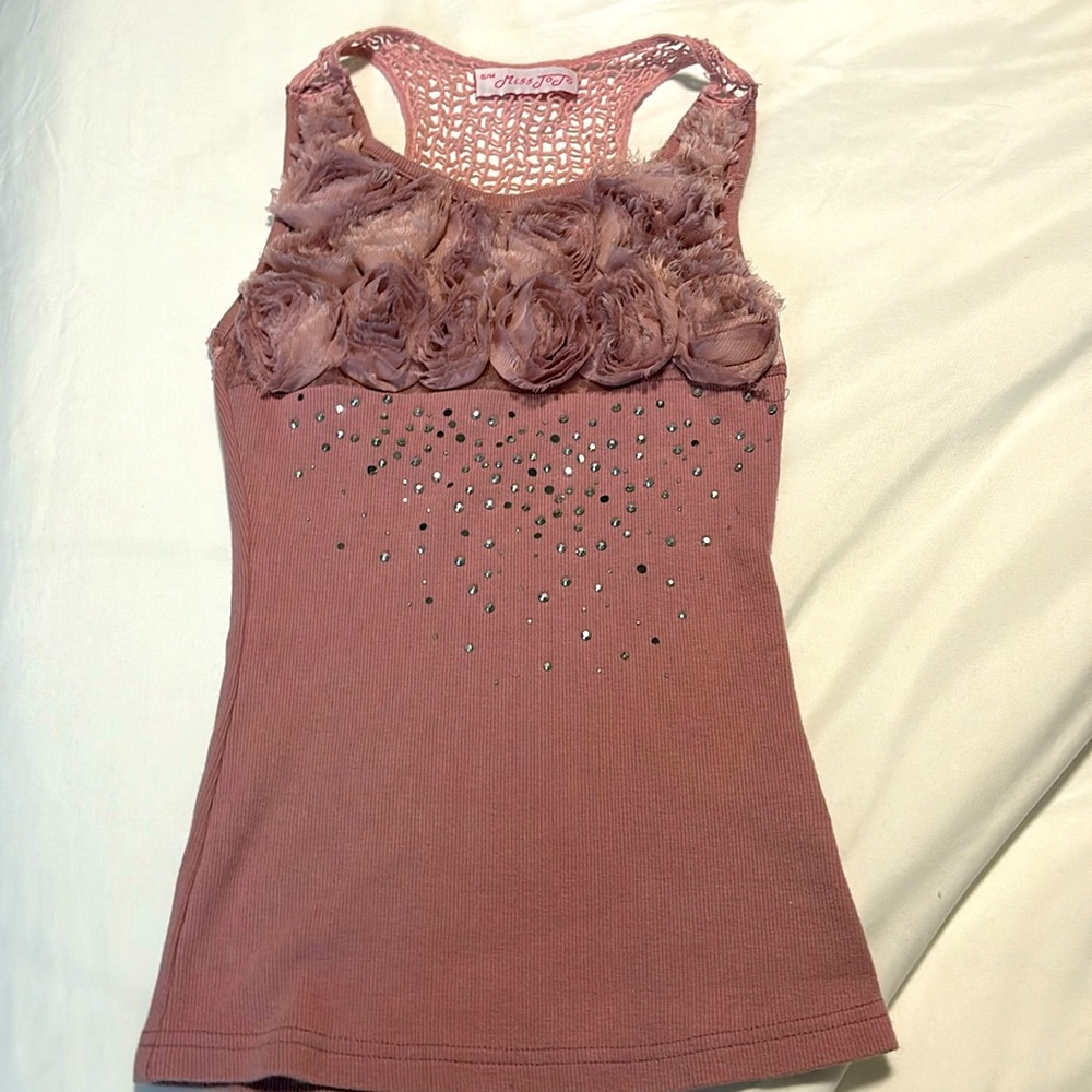 Blush Tank Top dressy